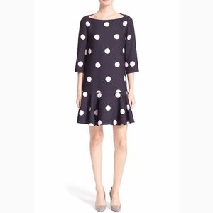 🎀🎀 Kate Space Navy Polka Dot Dress Size 6 🎀🎀